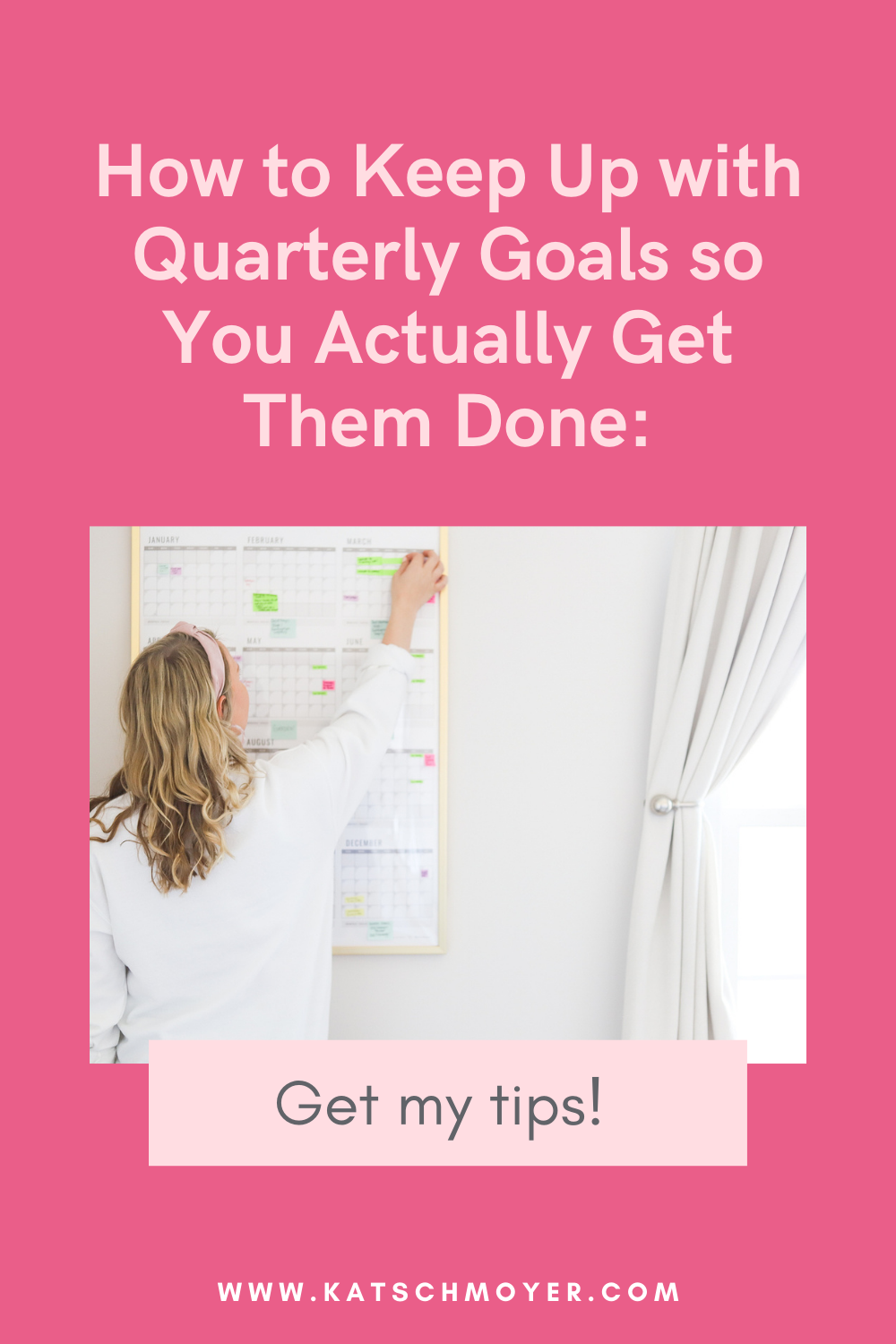 tips to keep up with quarterly goals in your small business 
