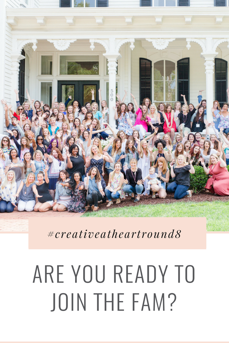 CREATIVE AT HEART ROUND 8 - ARE YOU READY TO JOIN THE FAM