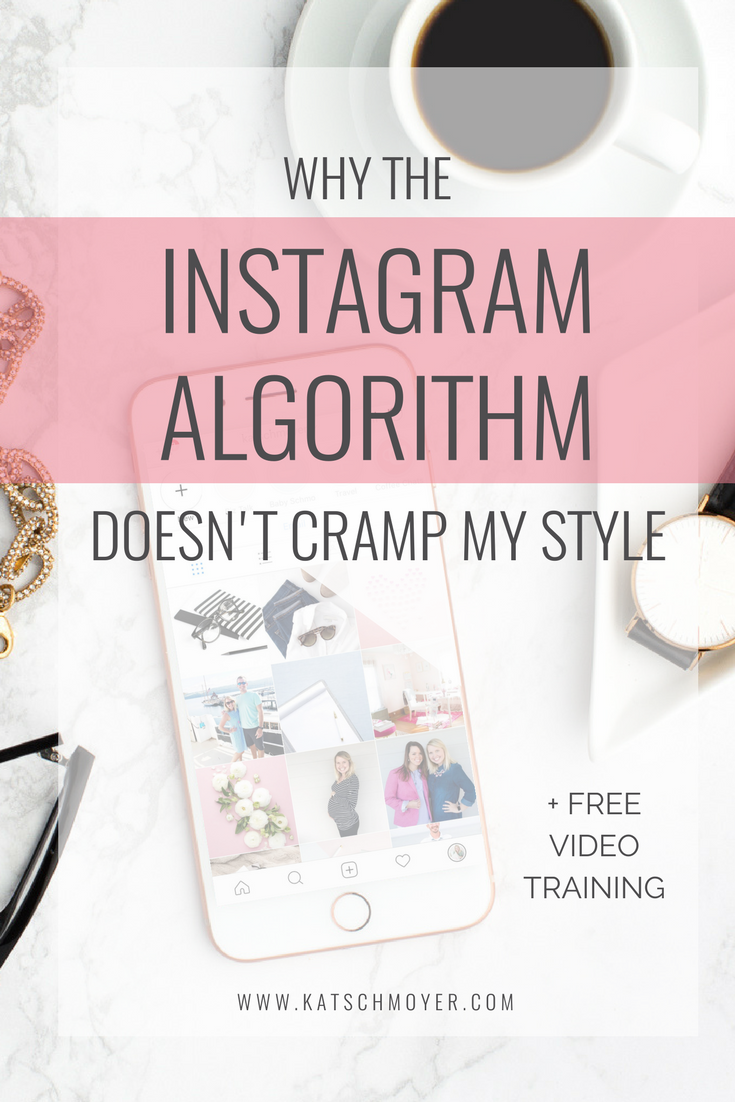Why the Instagram Algorithm doesn't cramp my style with Megan Martin // Kat Schmoyer Education #creative #smallbiz #entrepreneur #smallbusiness #business #businesstips