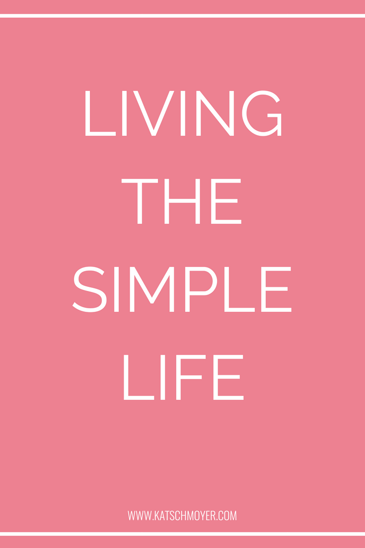 Living the Simple Life with Amanda Hedgepeth // Coffee Chats with Kat