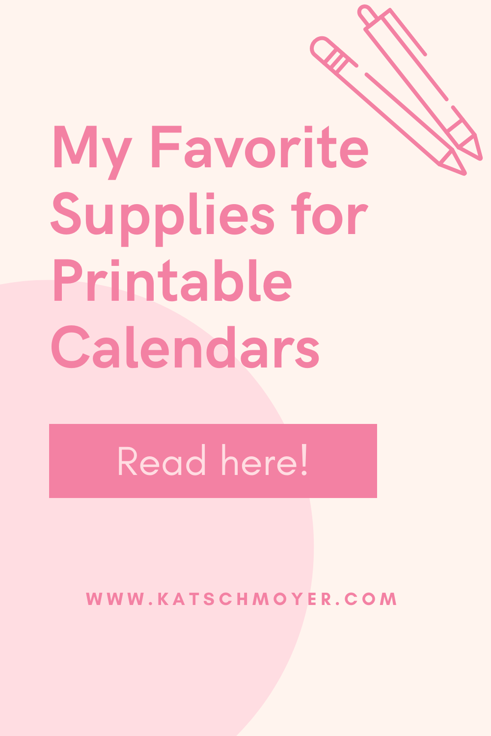 Biz coach Kat Schmoyer is sharing her favorite printable calendar supplies for her yearly and quarterly calendars for small business owners, moms, and families