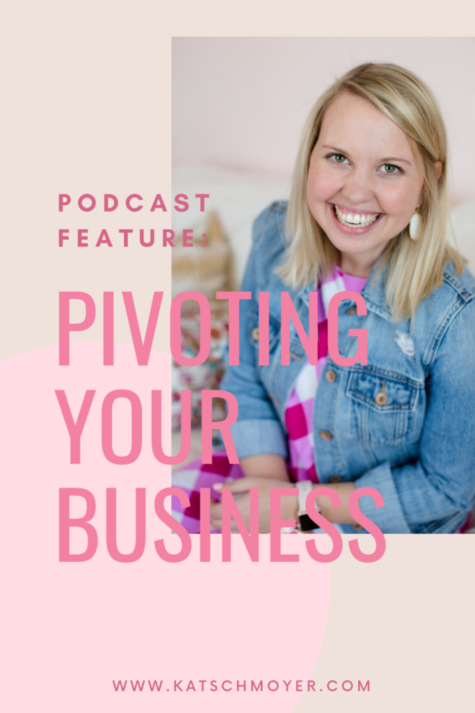 pivoting your business: interview on Dreams to Plans podcast
