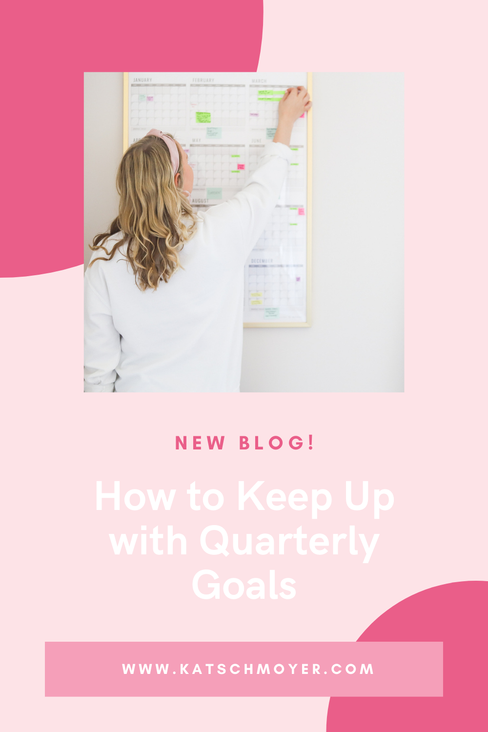 Tips to keep up with quarterly goals so you actually achieve them