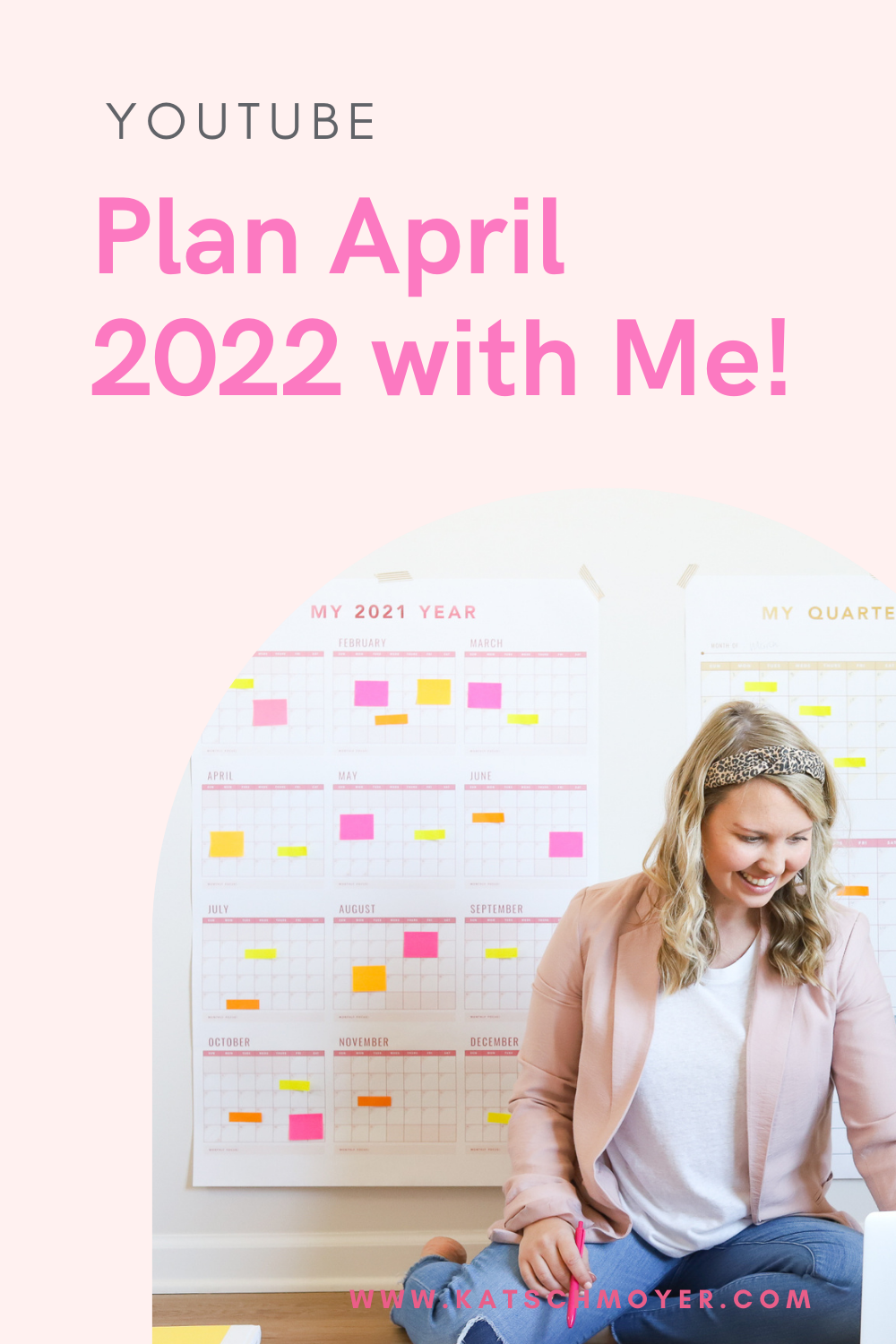 Plan April 2022 with Me on YouTube